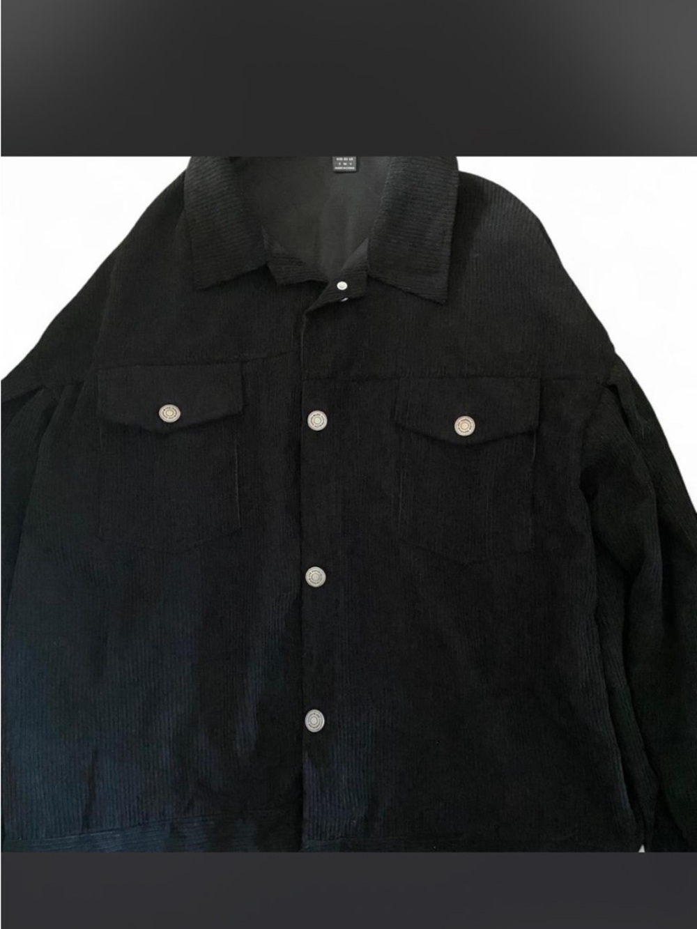 Black Corduroy Jacket